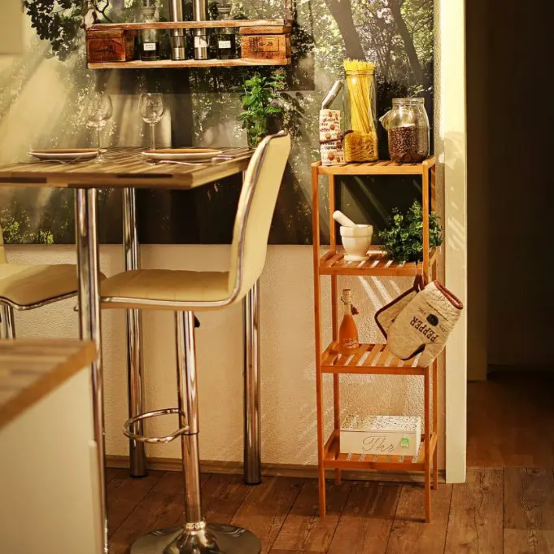 Bamboo Shelves Stand