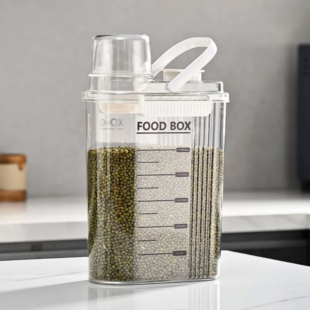 Pouring Food Storage Containers