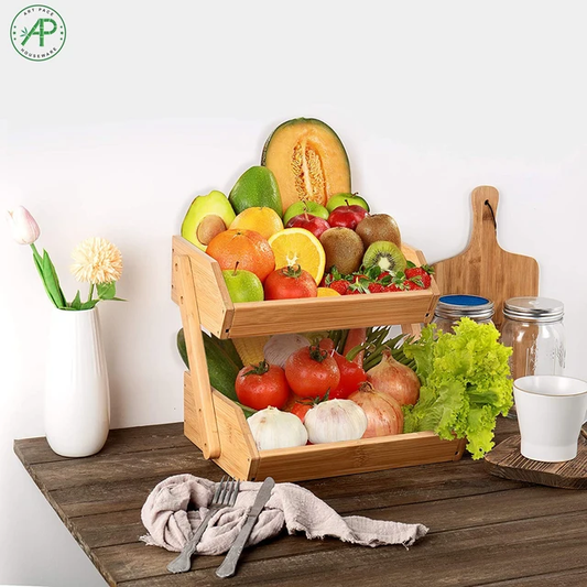 Bamboo Fruit Basket - view 2