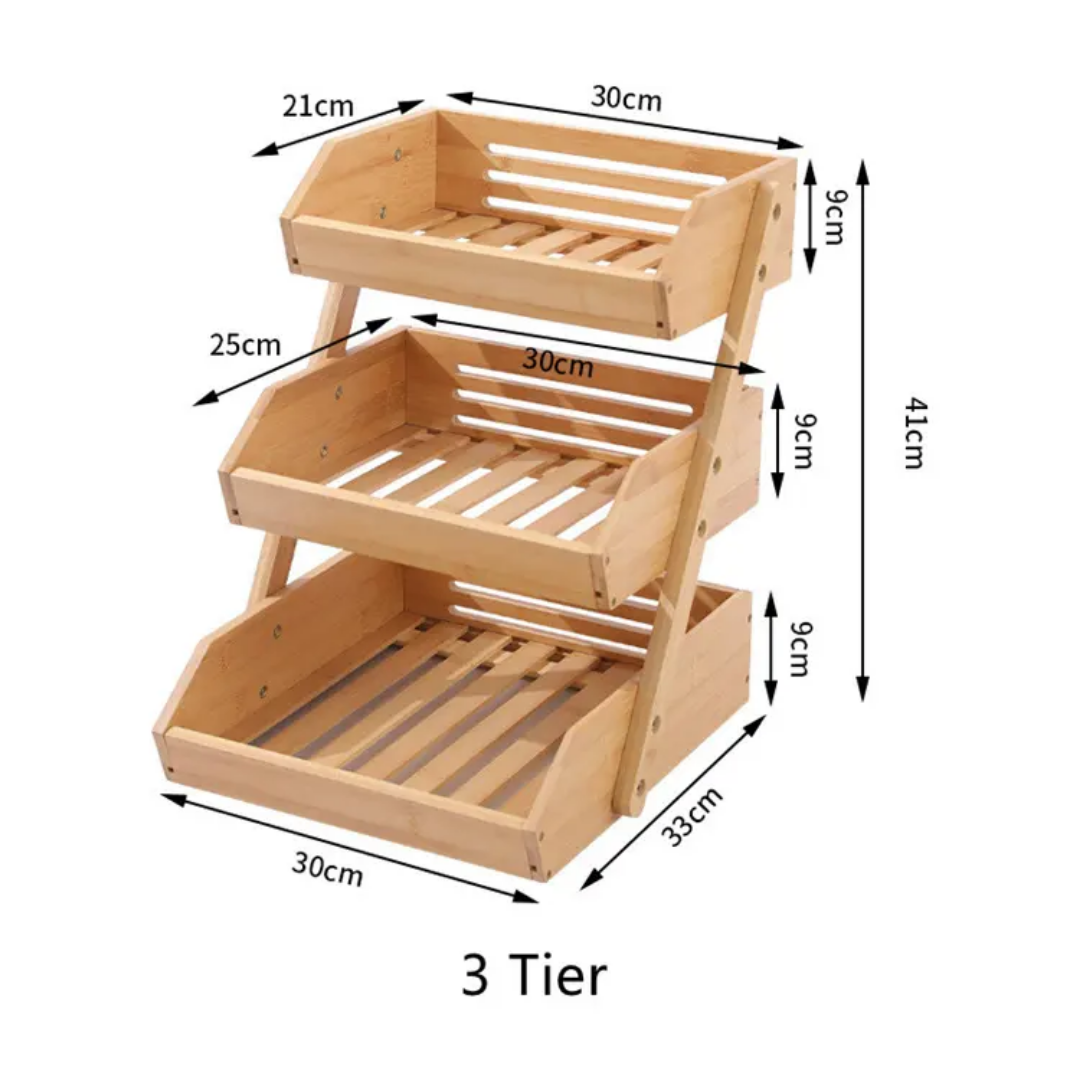 Bamboo Fruit Basket | Two Sizes