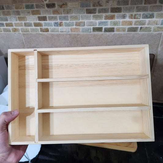 Bamboo Drawer Organizer