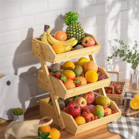 Bamboo Fruit Basket - Two Sizes