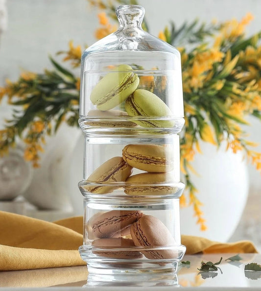 Layered Cookie and Patisserie Storage Container