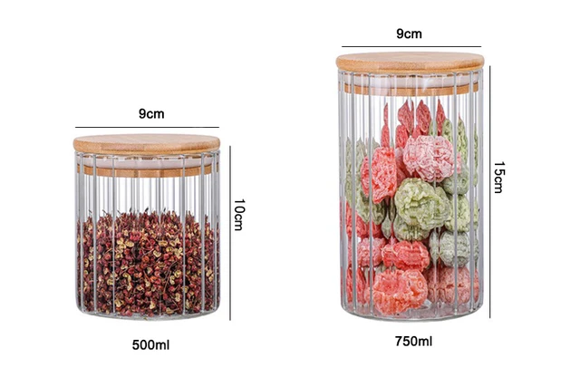 5 Glass Food Storage Containers