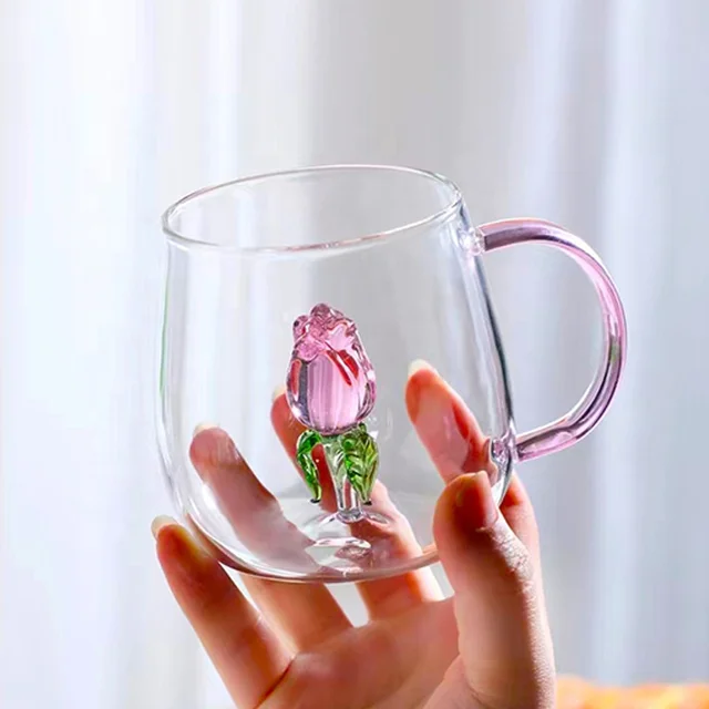 Tulip Clear Mug