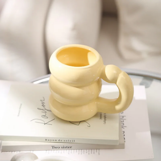 Twist Handle Mug