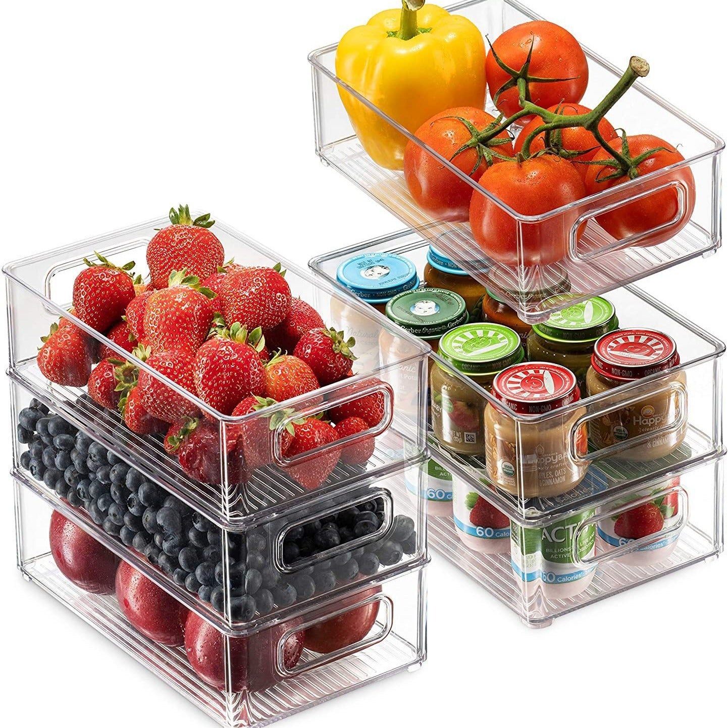 Refrigerator Organiser | 6 Pieces