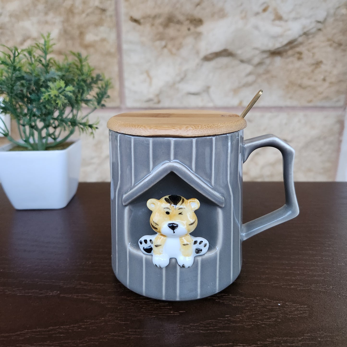 350 ml | Tiger Ceramic Mug