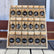 Wooden Spice Rack Organizer with 18 Glass Jars & Labels - view 5