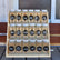 Wooden Spice Rack Organizer with 18 Glass Jars & Labels - view 3