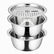 3-in-1 Stainless Steel Kitchen Colander & Drain Basin