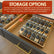 Wooden Spice Rack Organizer with 18 Glass Jars & Labels - view 6