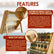 Wooden Spice Rack Organizer with 18 Glass Jars & Labels - view 8
