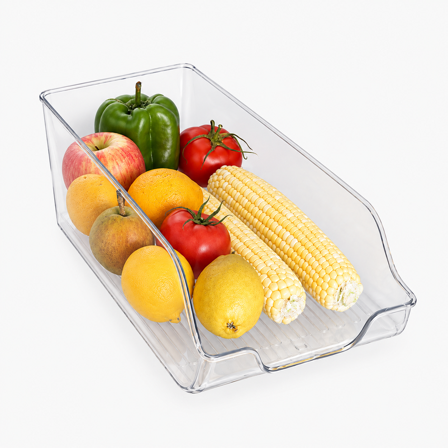 Clear Acrylic Fridge Can Organizer