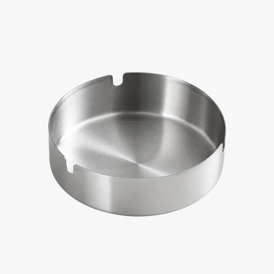 Stainless Steel Ashtray, 12cm