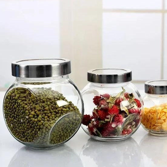 Rounded Spice Jars | Air Tight