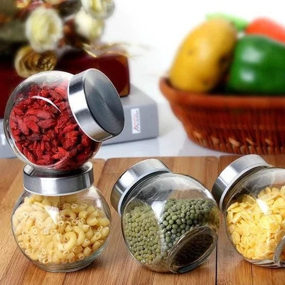 Rounded Spice Jars | Air Tight