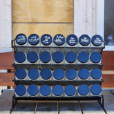 Metal Spice Rack Organizer with 28 Glass Jars - view 3