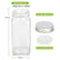 Glass Spice Jars, 120ml - view 5