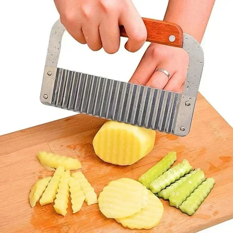 Crinkle Cutter Potato Slicer