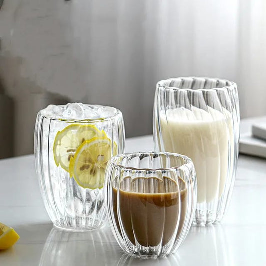 Glass Double-Faced Cup