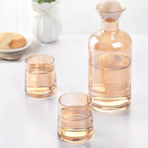 Glass Jug with Ball Lid & 6 Cups - view 3