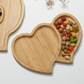 Heart-Shaped Bamboo Serving Tray - view 2