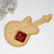 Guitar-Shaped Bamboo Serving Board - view 2