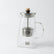 Glass Teapot with Stainless Steel Infuser, 1.5L