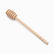 Bamboo Honey Dipper with 6-ring grooved head and long handle
