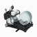 Black aluminum 2-tier dish rack with drainboard, plates, bowls, cups and cutlery holder