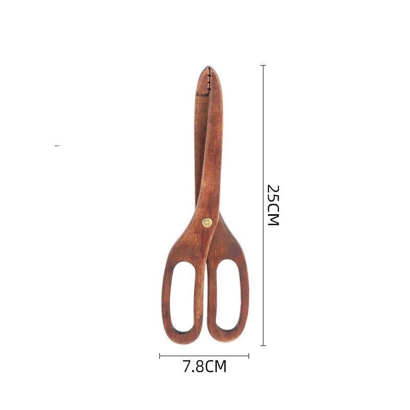 Wooden Scissor Tongs