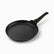 Phoenix black granite crepe pan 30cm with wide flat surface and detachable speckled handle