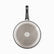 Bottom of a granite crepe pan with stainless steel induction base and Phoenix stamp