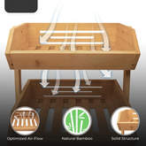 Bamboo Fruit Basket - view 5