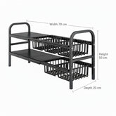 Under-Sink 3-Tier Multi-Purpose Kitchen Storage Rack - view 8