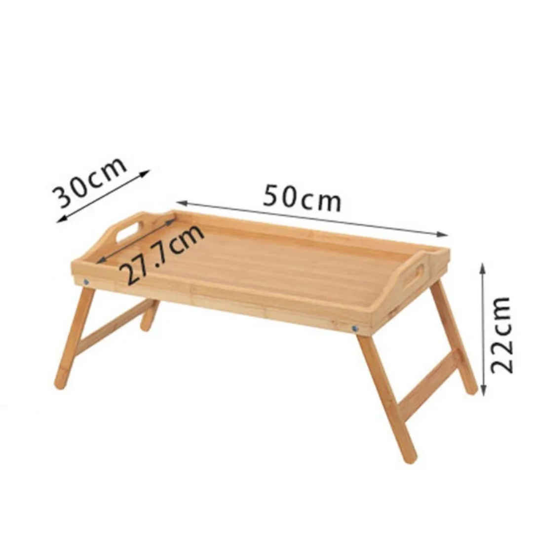 Serving Tray With Foldable Legs/ Bed Table Tray
