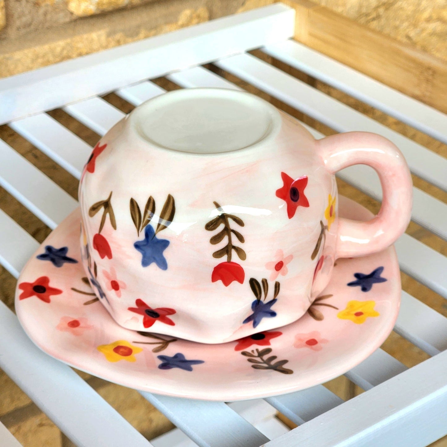 Spring Mugs Collection |Mug with saucer