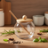 Glass Sugar Jar with Bamboo Lid & Spoon - view 2