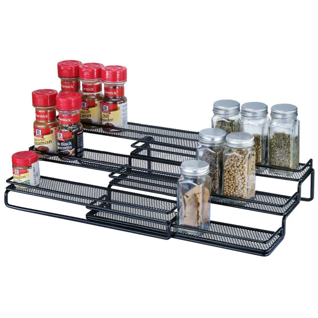 Extendable 3 Tiers Spice Rack