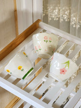 Floral Ceramic Cup, 250ml - view 2