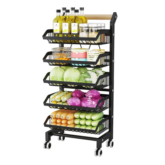 5 Tiers Iron Basket