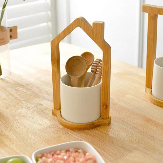 Ceramic Cutlery Spoon Holder