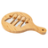 Round Bamboo Cheese Board with 4-Piece Knife Set - view 5