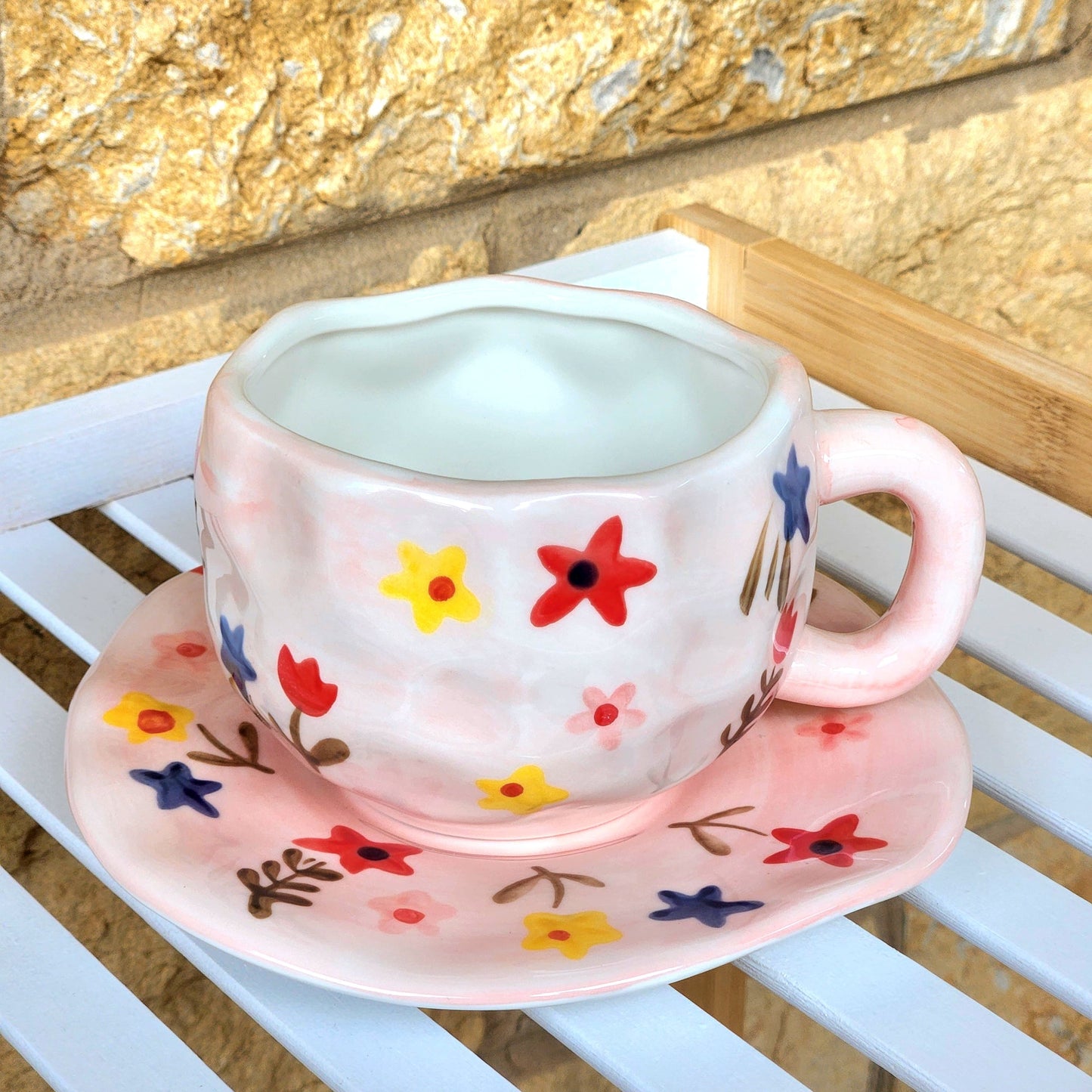 Spring Mugs Collection |Mug with saucer