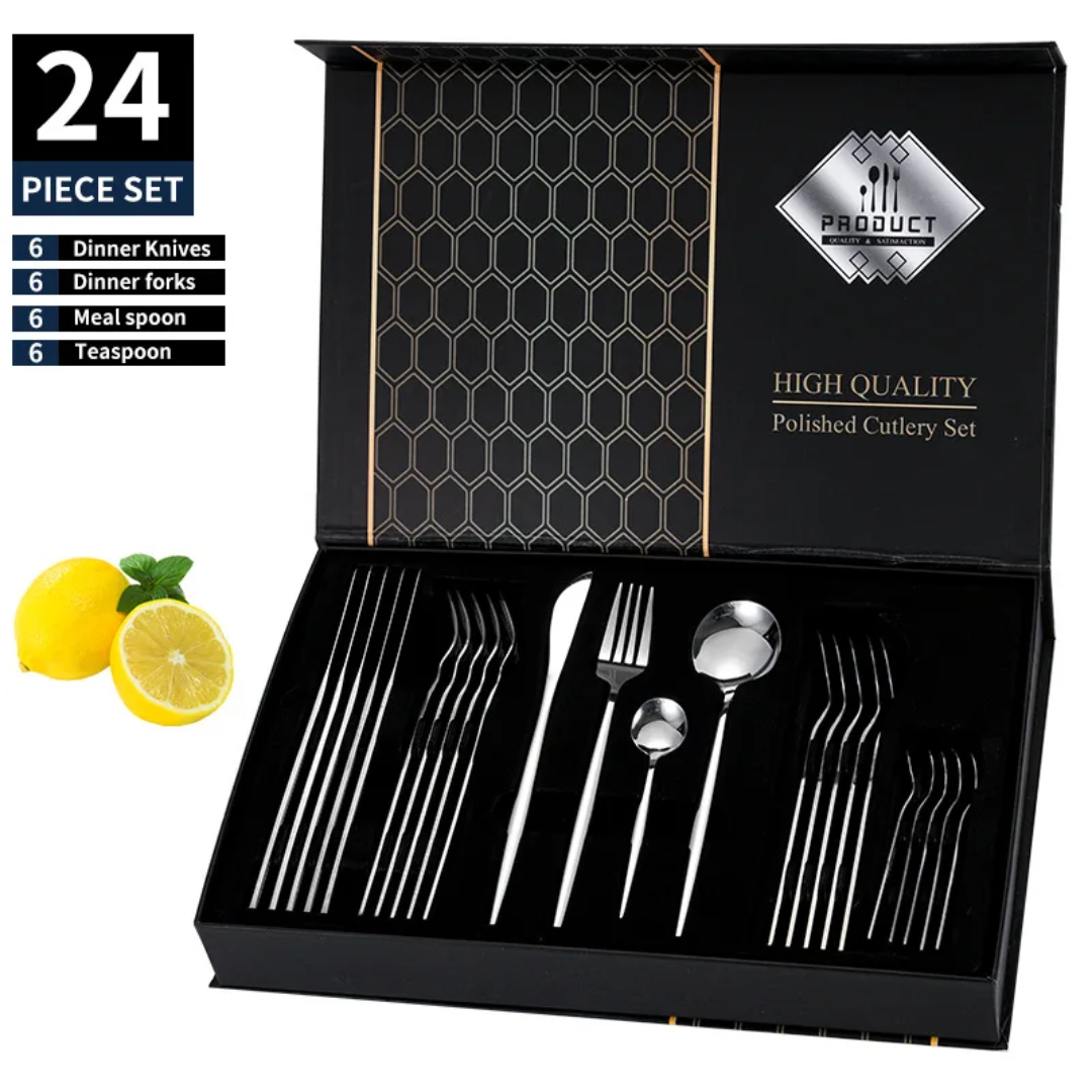 24pcs Culinary Set |Stainless Steel