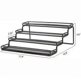 Expandable 3-Tier Spice Rack, Jars Not Included - view 3
