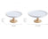 Porcelain Cake Stand with Bamboo Base - view 5