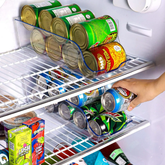 Clear Acrylic Fridge Can Organizer - view 4