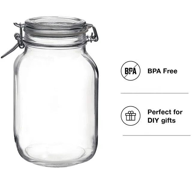 3L Airtight Glass Container